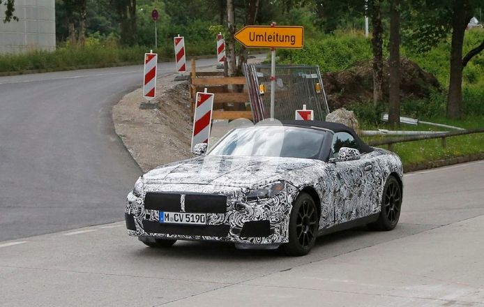 BMW Z5 2018: nuevas fotos espía del próximo 'roadster' deportivo