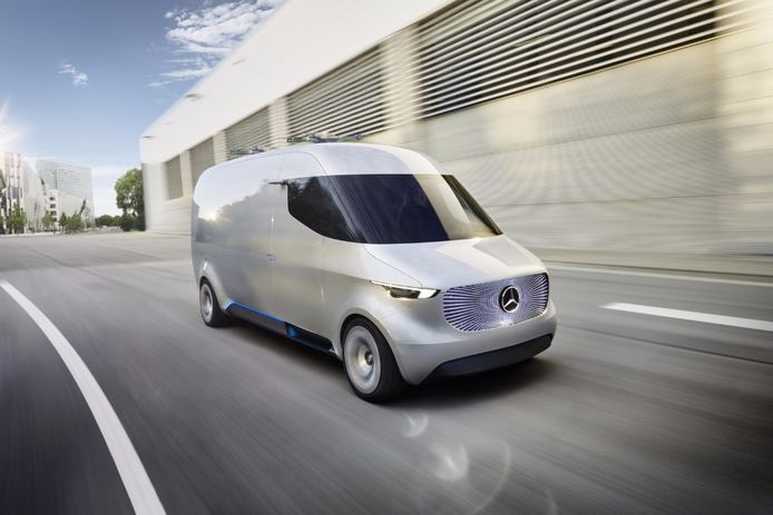 Mercedes Vision Van Concept, la furgoneta eléctrica de reparto para el futuro