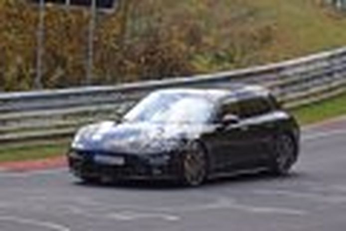 Porsche Panamera Shooting Brake, preparándose para destrozar el crono de Nürburgring