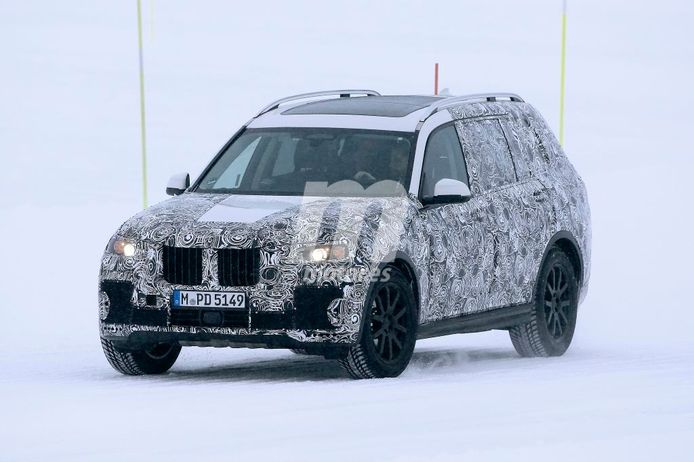 El BMW X7 2018 ultima su desarrollo realizando sus pruebas de invierno