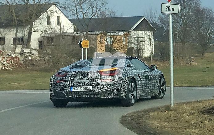 BMW i8 Spyder 2018: un primer vistazo a la esperada versión descapotable