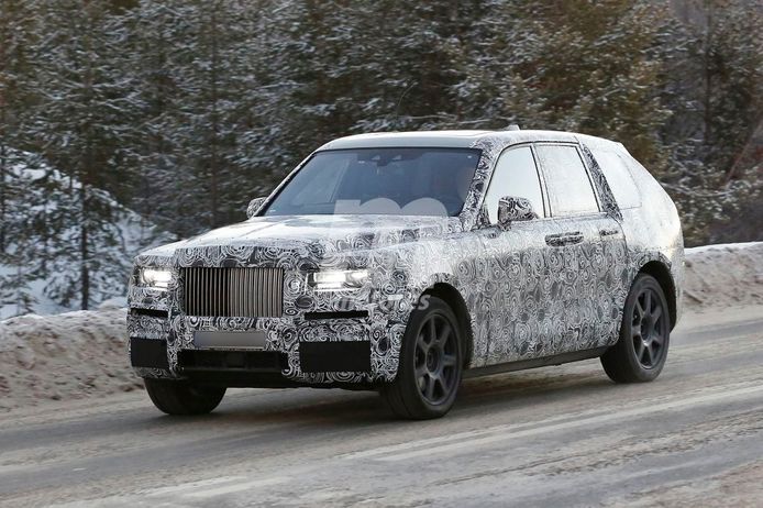 El esperado Rolls-Royce Cullinan 2018 al detalle en estas nuevas fotos espía
