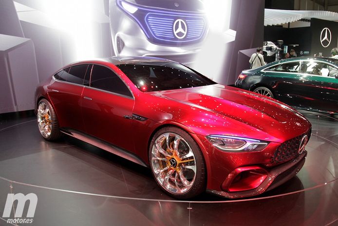 Mercedes-AMG GT Concept, un rival para el Panamera que pronto será realidad
