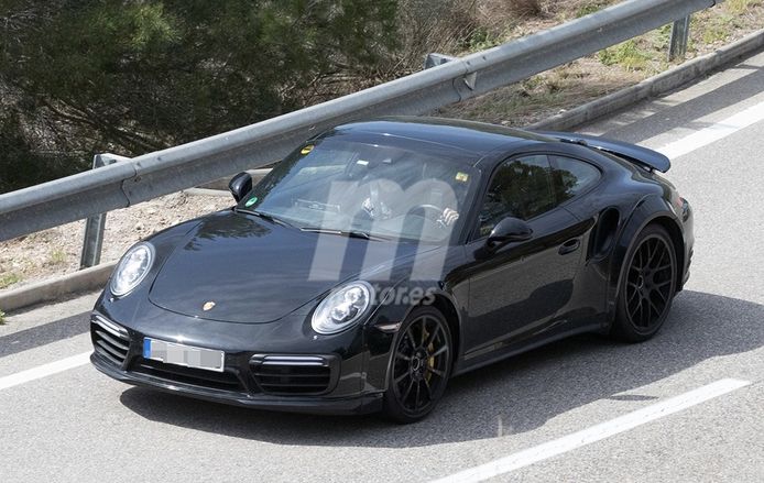 Cazada la nueva generación del Porsche 911 Turbo 