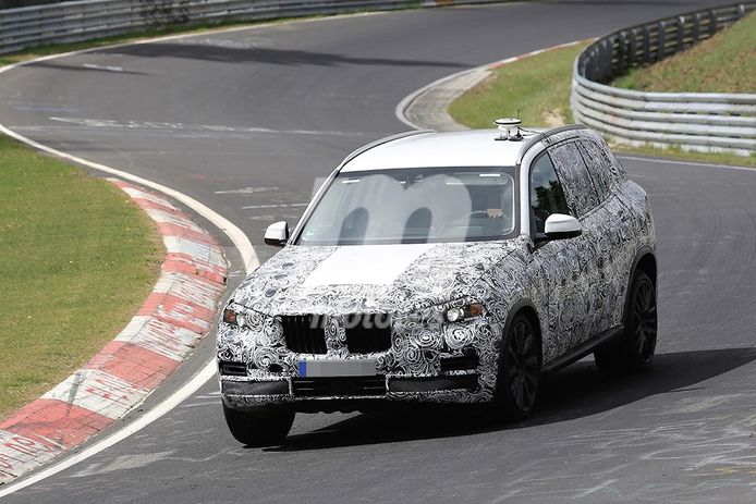 Cazado el nuevo BMW X5 rodando en Nürburgring