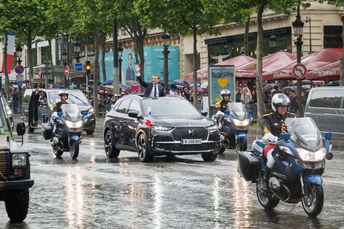 Un especial DS 7 Crossback Cabrio es el nuevo coche presidencial francés