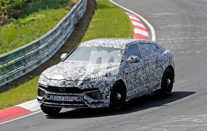 Lamborghini Urus: el nuevo SUV de pruebas en Nürburgring 