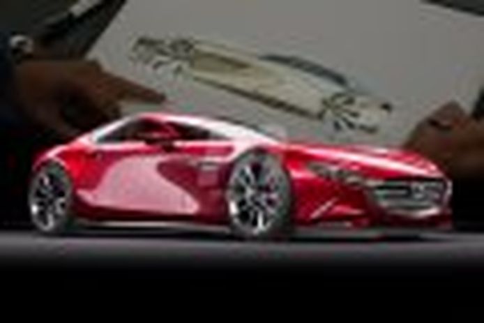 Mazda trata de seducirnos con la idea de un futuro RX-9 de motor rotativo