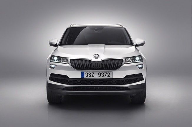Skoda Karoq 2018 - frontal Skoda Karoq 2018 - frontal