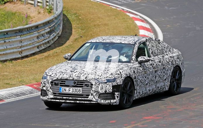 Audi S6: sus primeras imágenes llegan desde Nürburgring