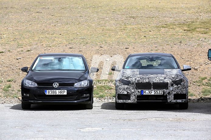 BMW Serie 1 2019 vs Volkswagen Golf, así serán las medidas del futuro utilitario alemán