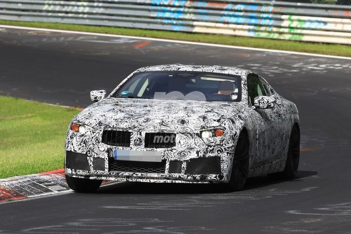 BMW M8 2018: se deja ver de nuevo mientras rueda en Nürburgring