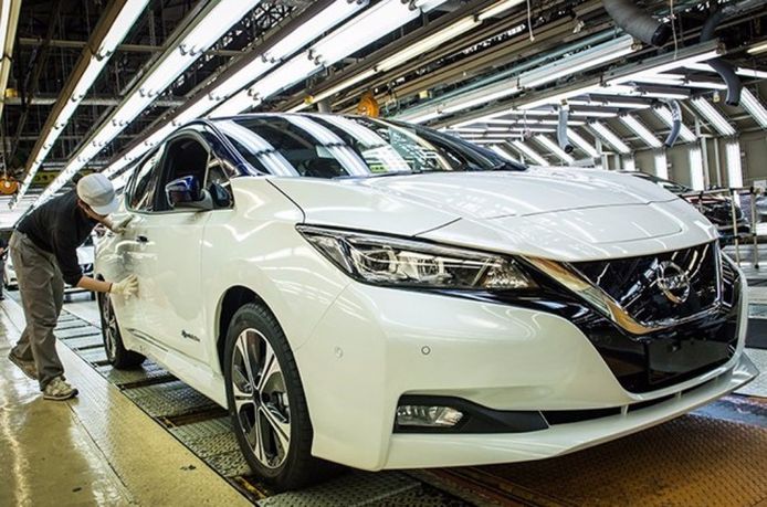 Nissan Leaf 2018 - producción en Japón