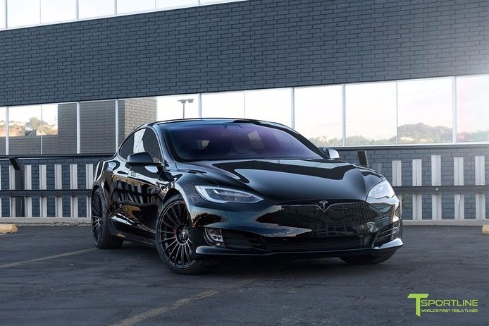 T Sportline desvela el ‘Project TS8’, un Tesla Model S P100D muy deportivo