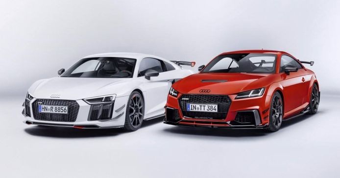 Audi Sport presenta su nuevo equipamiento Performance Part para los Audi TT y R8 en SEMA