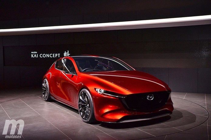 Os mostramos el Mazda Kai Concept desde Tokio 2017 en vídeo