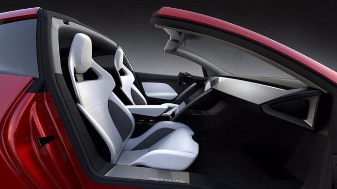 Tesla Roadster 2020 - interior