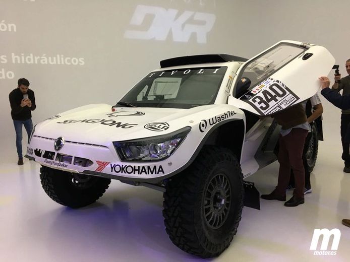 Dakar 2018: SsangYong Tivoli DKR, una nueva bestia