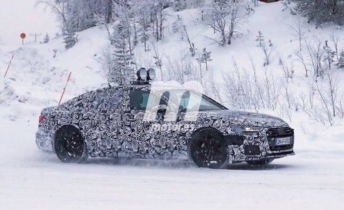 Audi A6 2018 - foto espía