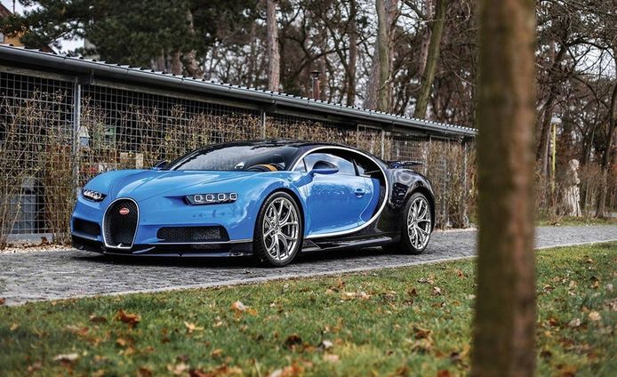 Un ejemplar del nuevo Bugatti Chiron será subastado en París