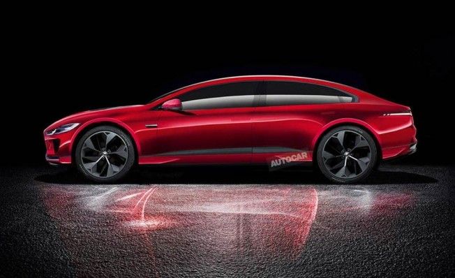 Jaguar XJ 2019 - recreación Jaguar XJ 2019 - recreación