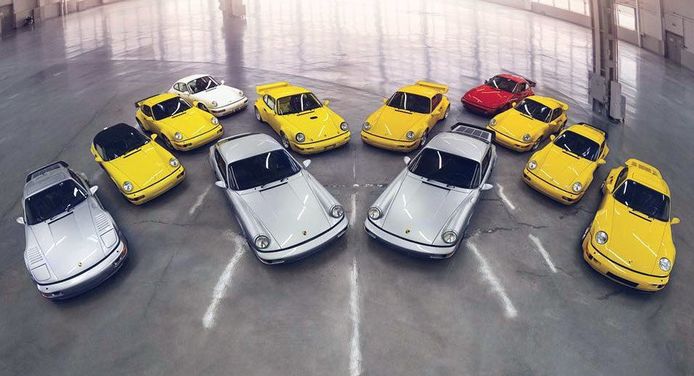 Espectacular colección con los más raros y brutales Porsche 964 a la venta