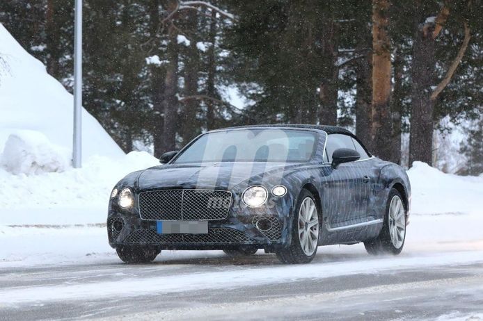 La nueva generación del Bentley Continental GTC apura sus tiempos de pruebas