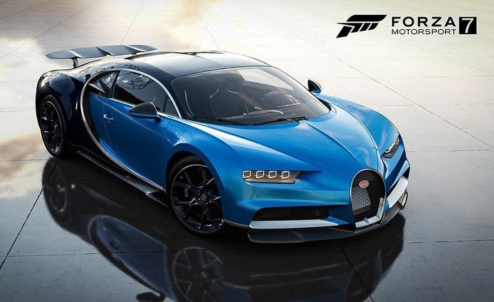 El Bugatti Chiron llega a Forza Motorsport 7 gracias al Dell Gaming Car Pack