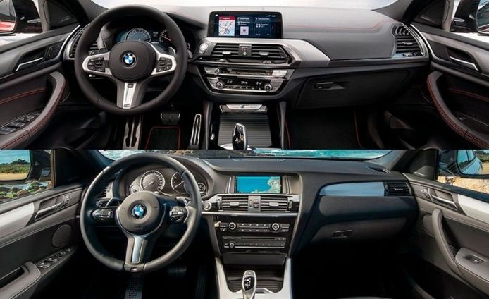 BMW X4 G02 vs X4 F26