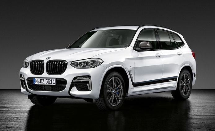 El nuevo BMW X3 2018 recibe los accesorios M Performance