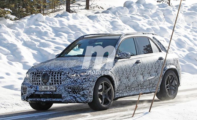 El nuevo Mercedes-AMG GLE 63 2019 se enfrenta al frío y la nieve