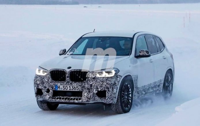 BMW X3 M 2018 - foto espía