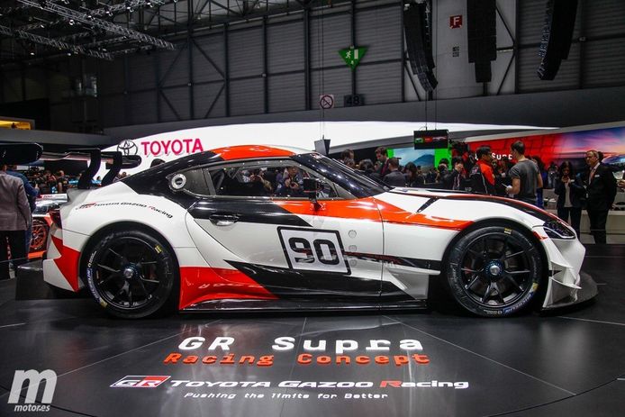 GR Supra Racing Concept: el avance del nuevo deportivo de Toyota debuta en el Salón de Ginebra