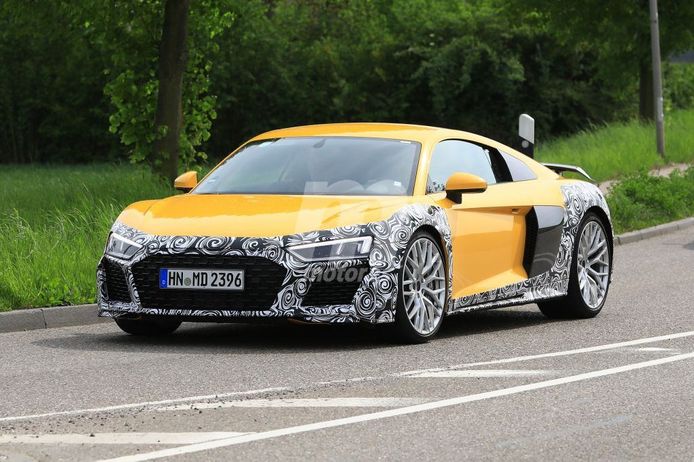 Audi R8: nuevas imágenes de la futura actualización