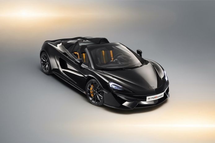 McLaren 570S Spider Design Edition: cinco posibilidades en una nueva serie especial más deportiva o lujosa
