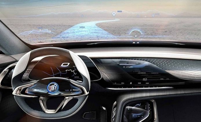 Buick Enspire Concept - interior
