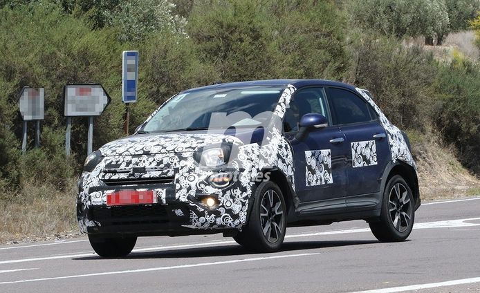 El esperado Fiat 500X 2019 comienza a perder camuflaje