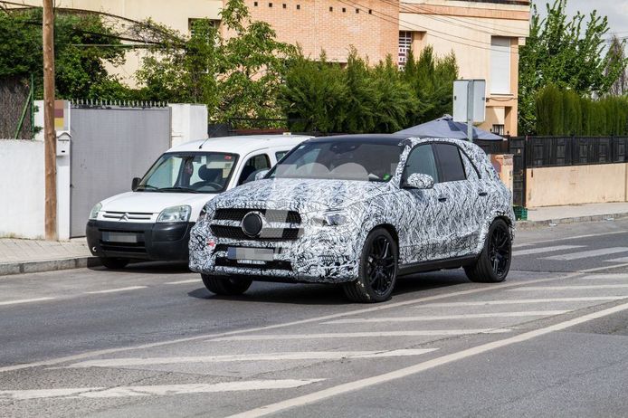 El nuevo Mercedes-AMG GLE 63 2019 cazado en España