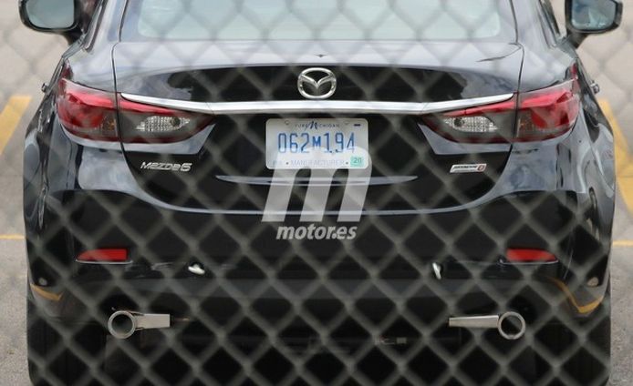Mazda6 SkyActiv-D en Estados Unidos - foto espía