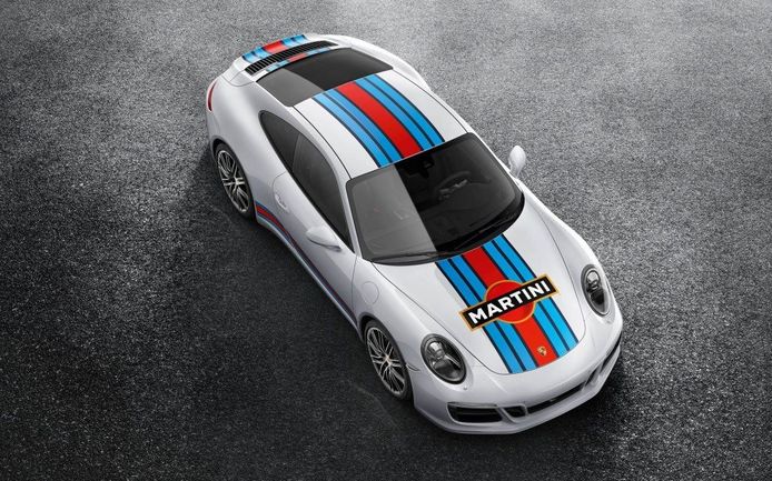 El Porsche 911 ahora con decoración Martini Racing oficial