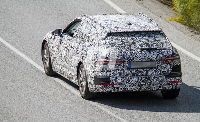 Audi A6 allroad quattro 2019 - foto espía posterior
