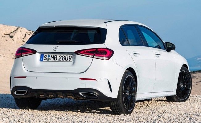 Mercedes Clase A 2018 - posterior Mercedes Clase A 2018 - posterior