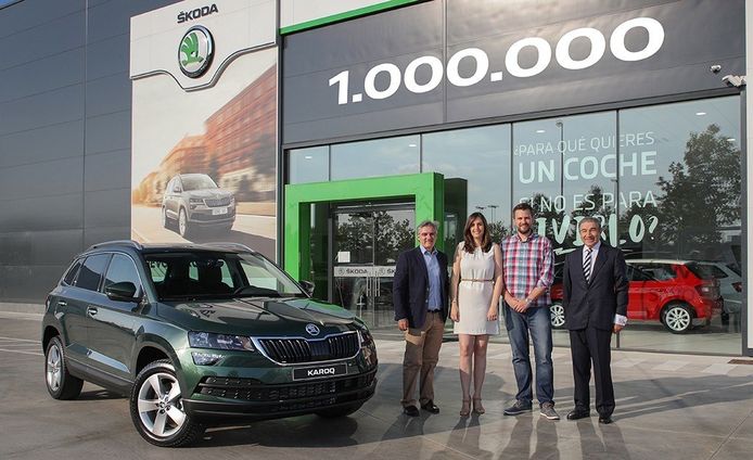 El SUV un millón de Skoda es un Karoq y tiene como destino España
