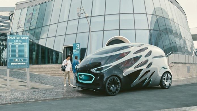Mercedes desvela el concepto de movilidad futura Vision URBANETIC