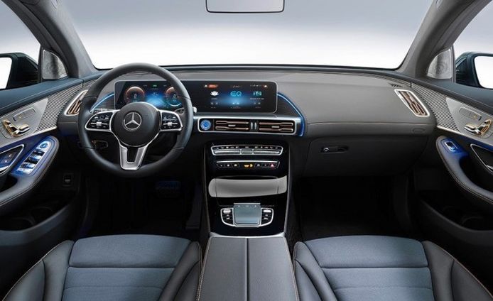 Mercedes EQC - interior
