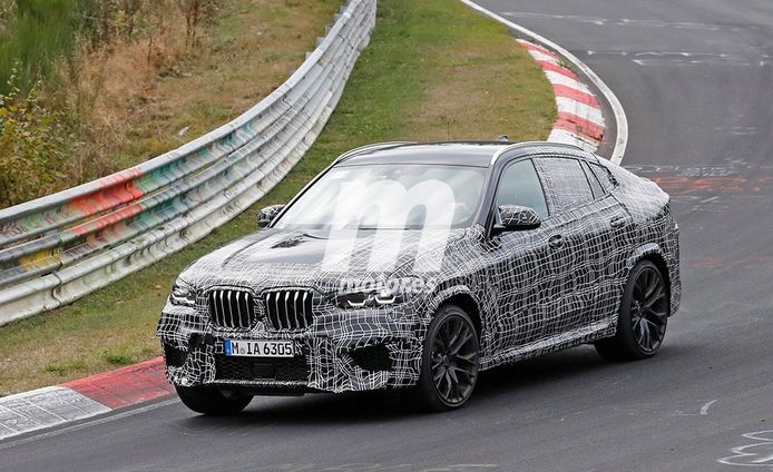 La nueva generación del BMW X6 M se enfrenta a Nürburgring
