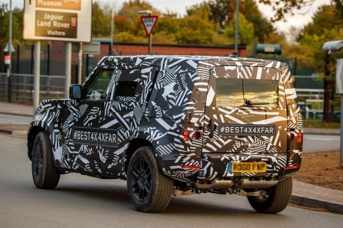 Land Rover presenta los primeros prototipos oficiales del nuevo Defender 2020