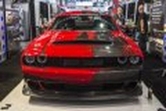 Dodge SRT Demon lightweight de fibra de carbono por Speedkore para el SEMA 2017