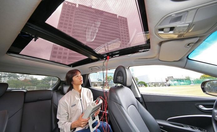 Los coches de Hyundai y Kia tendrán paneles solares