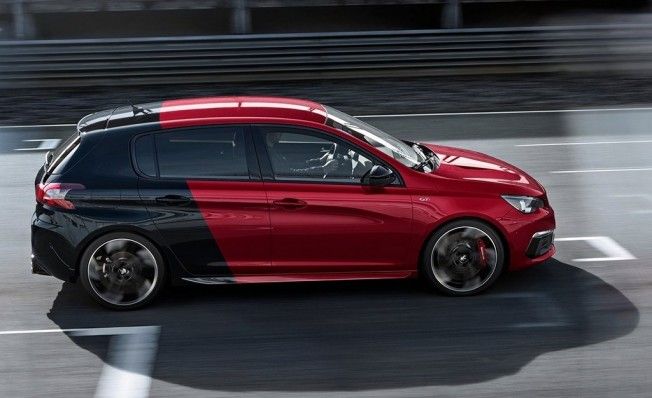 Peugeot 308 GTi - lateral Peugeot 308 GTi - lateral